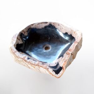 Petrified Wood SINK (POLISHED, IRREGULER SHAPE) L