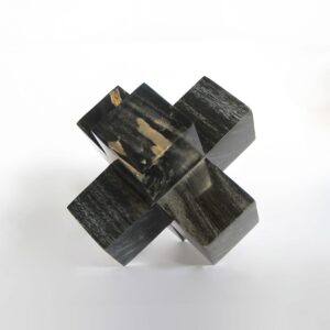 Petrified Wood Cross Dise M